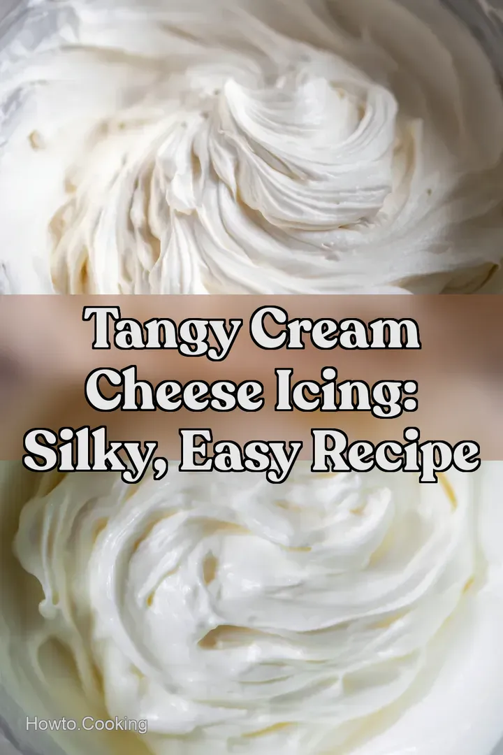 Tangy Cream Cheese Icing: Silky Easy Recipe : PIN FOR LATER Tangy Cream Cheese Icing: Silky Easy Recipe