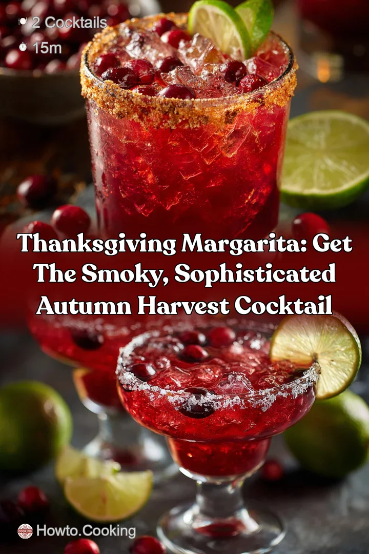 Thanksgiving Margarita: Get the Smoky Sophisticated Autumn Harvest Cocktail
