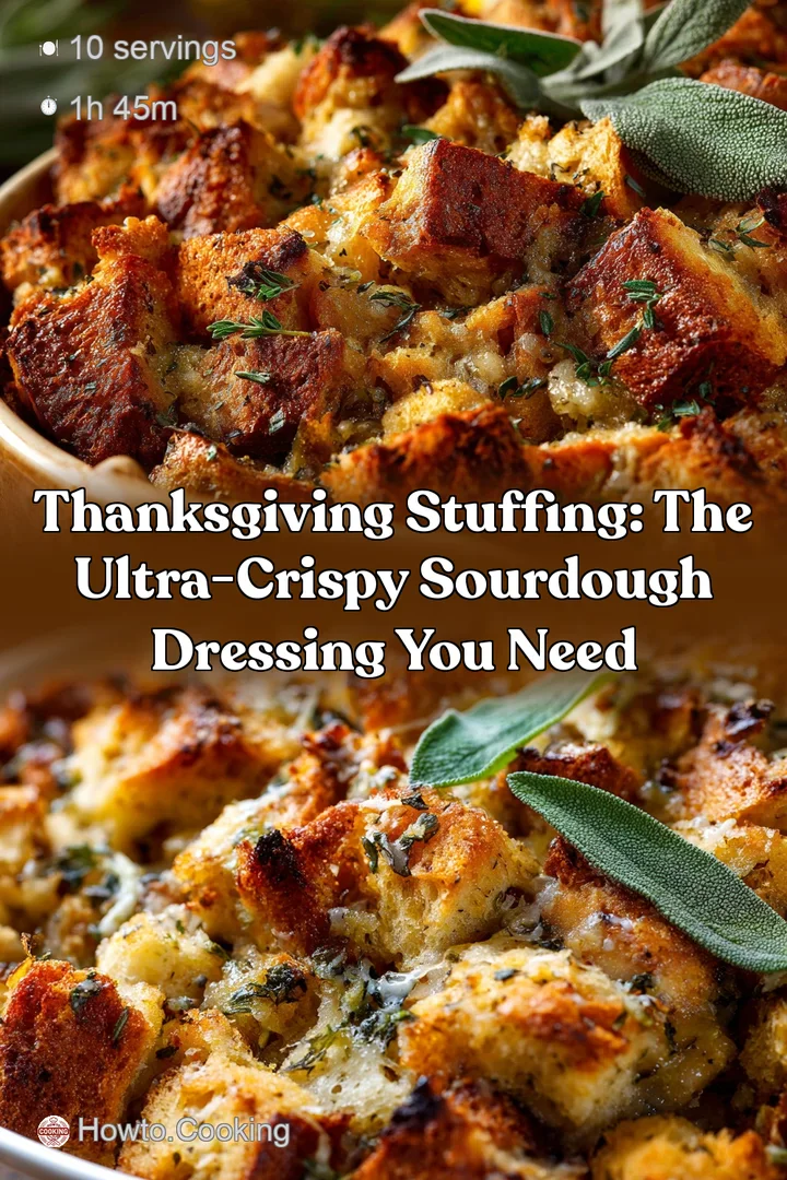 Thanksgiving Stuffing: The Ultra-Crispy Sourdough Dressing You Need