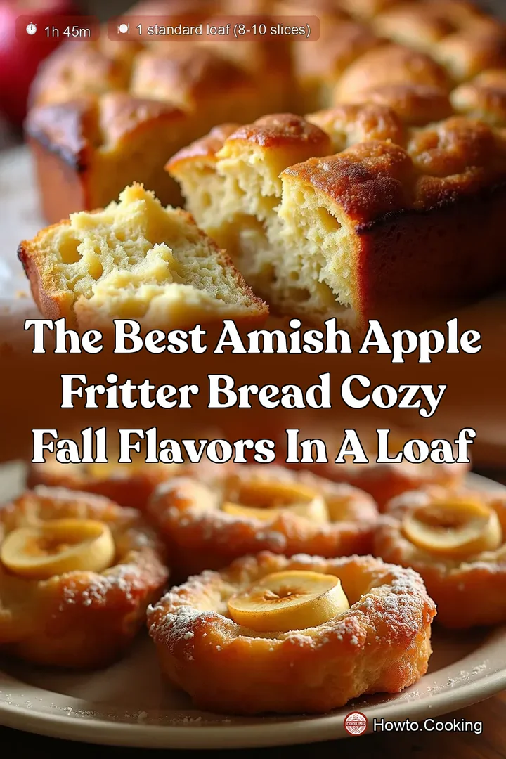 The Best Amish Apple Fritter Bread Cozy Fall Flavors in a Loaf