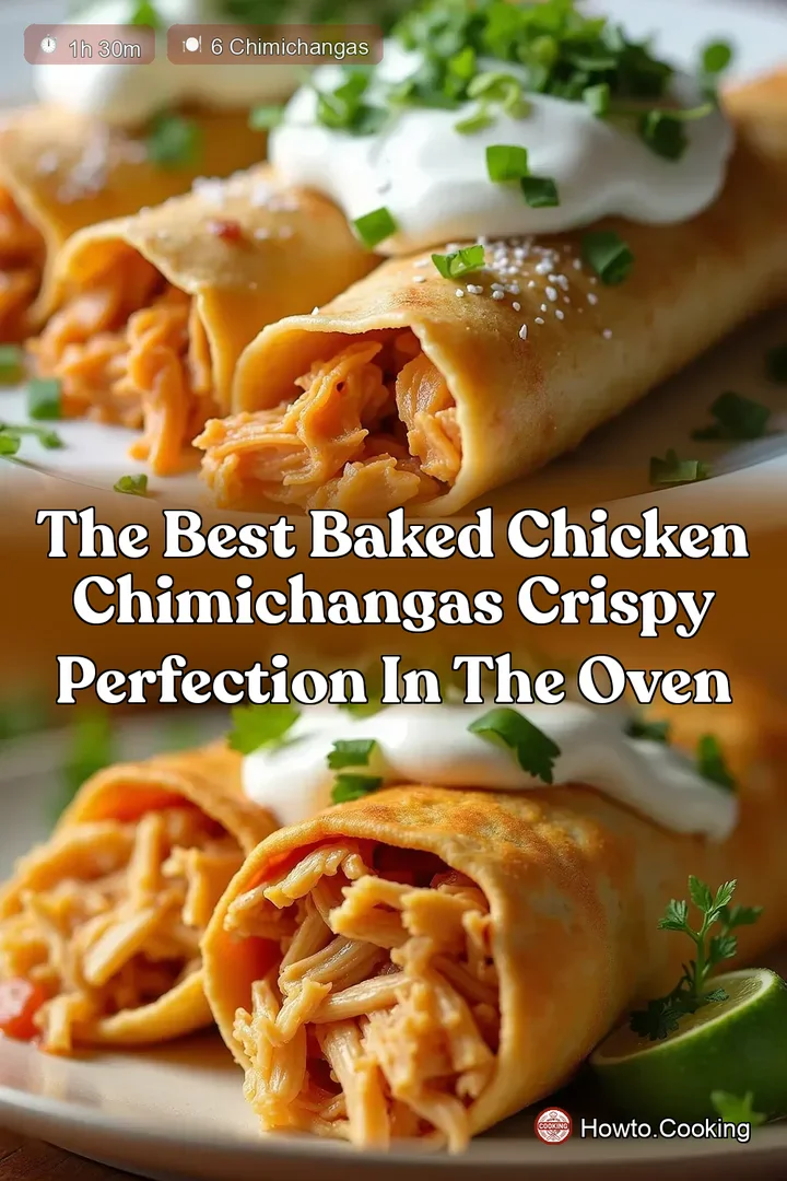The Best Baked Chicken Chimichangas Crispy Perfection in the Oven