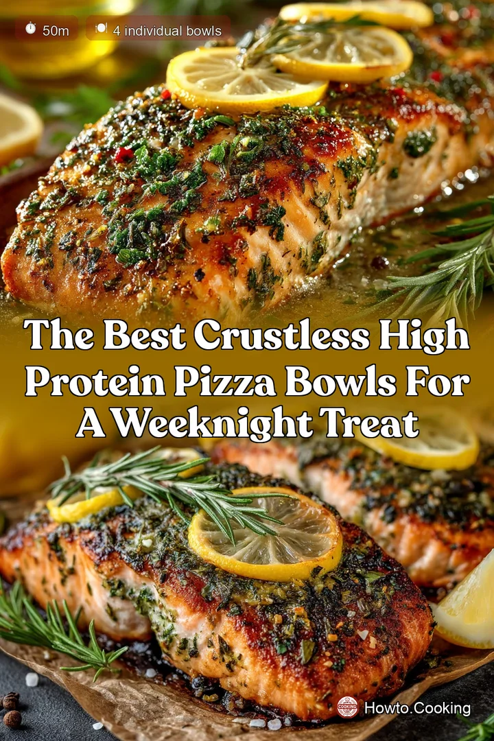 The Best Crustless High Protein Pizza Bowls for a Weeknight Treat