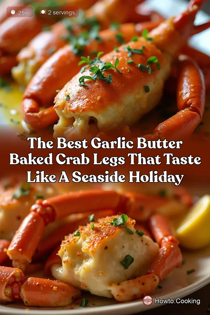 The Best Garlic Butter Baked Crab Legs That Taste Like a Seaside Holiday