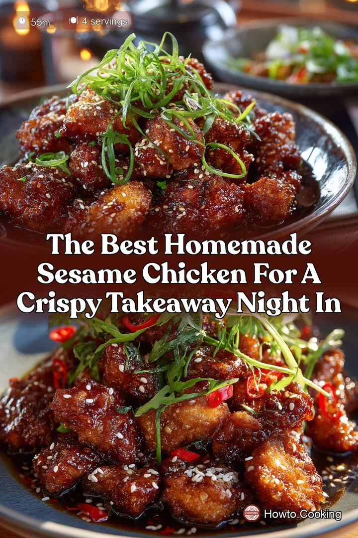 The Best Homemade Sesame Chicken for a Crispy Takeaway Night In