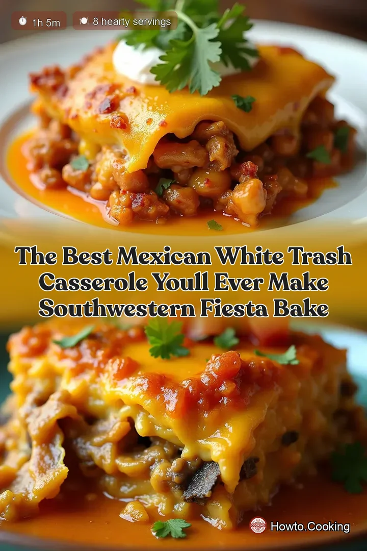 The Best Mexican White Trash Casserole Youll Ever Make Southwestern Fiesta Bake