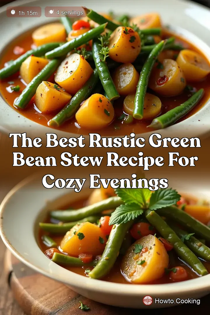 The Best Rustic Green Bean Stew Recipe for Cozy Evenings