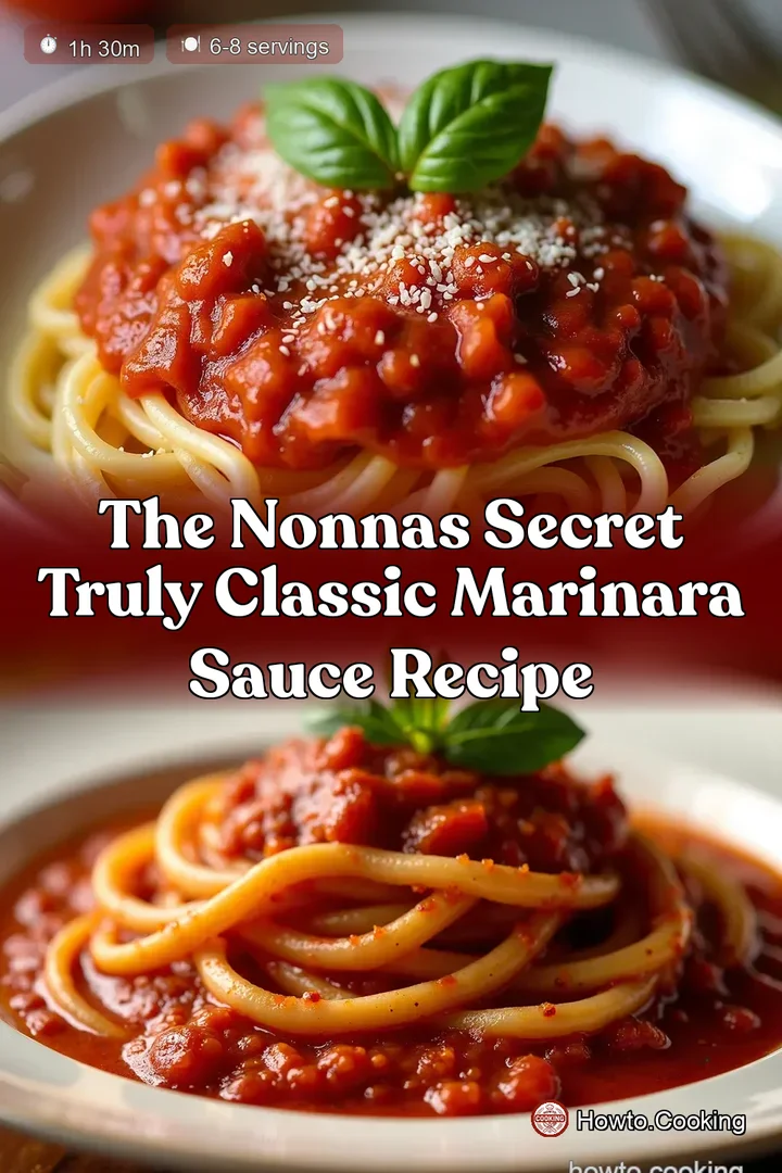 The Nonnas Secret Truly Classic Marinara Sauce Recipe
