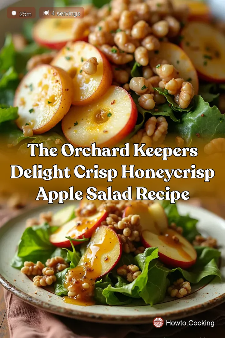 The Orchard Keepers Delight Crisp Honeycrisp Apple Salad Recipe