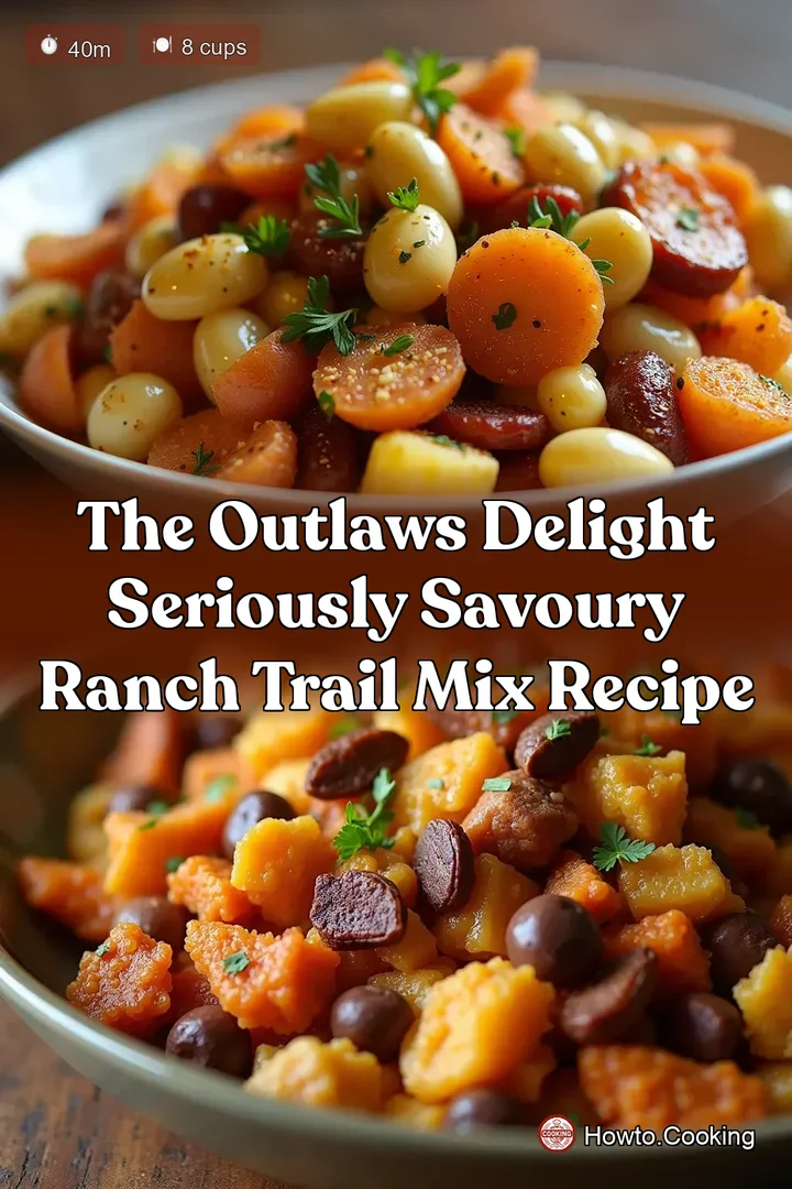 The Outlaws Delight Seriously Savoury Ranch Trail Mix Recipe