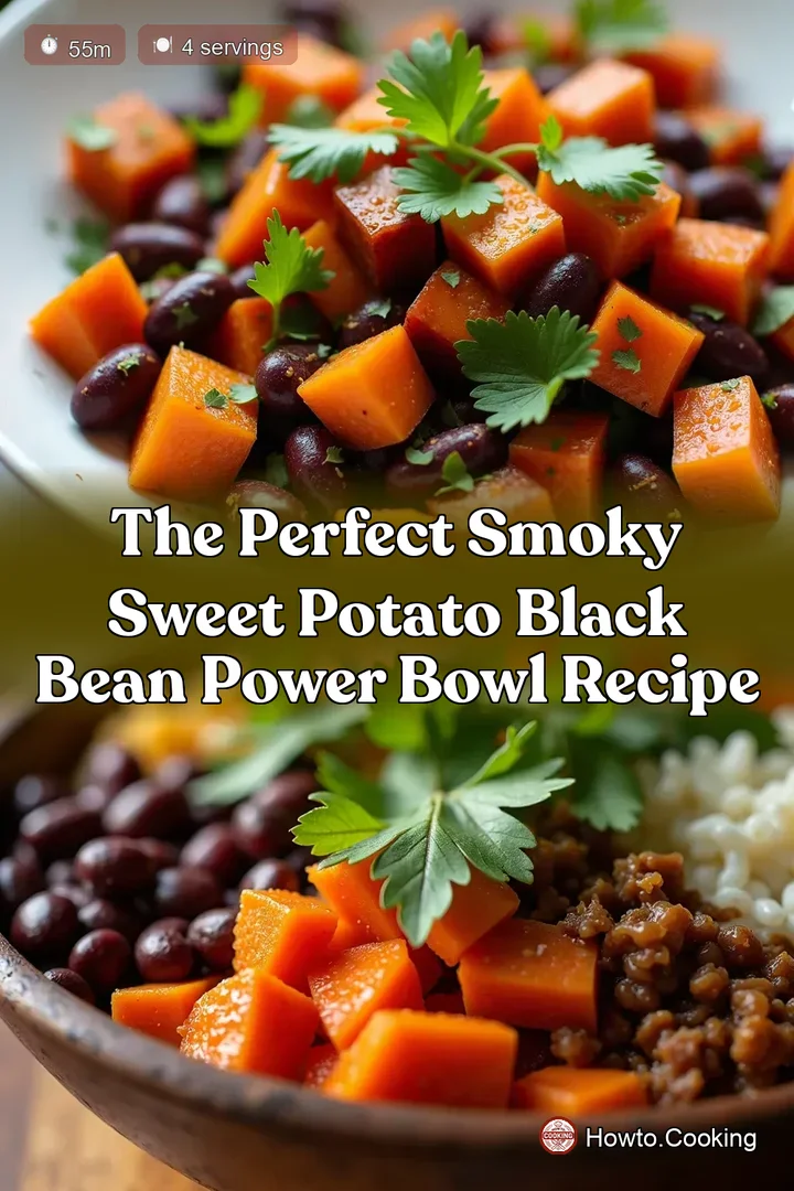 The Perfect Smoky Sweet Potato Black Bean Power Bowl Recipe