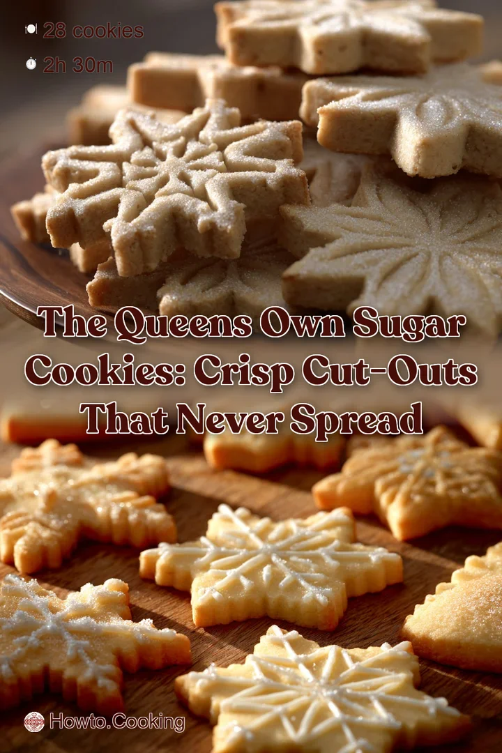 The Queens Own Sugar Cookies: Crisp Cut-Outs That Never Spread