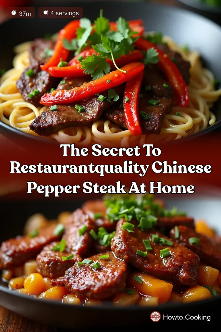 The Secret to RestaurantQuality Chinese Pepper Steak at Home