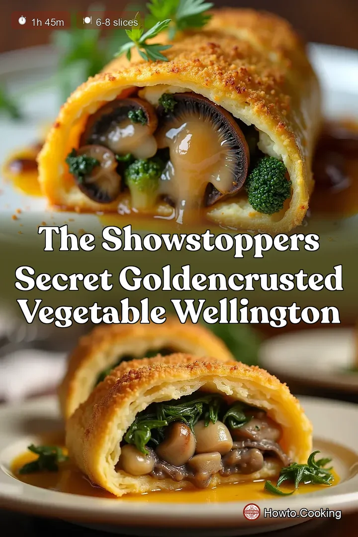 The Showstoppers Secret GoldenCrusted Vegetable Wellington