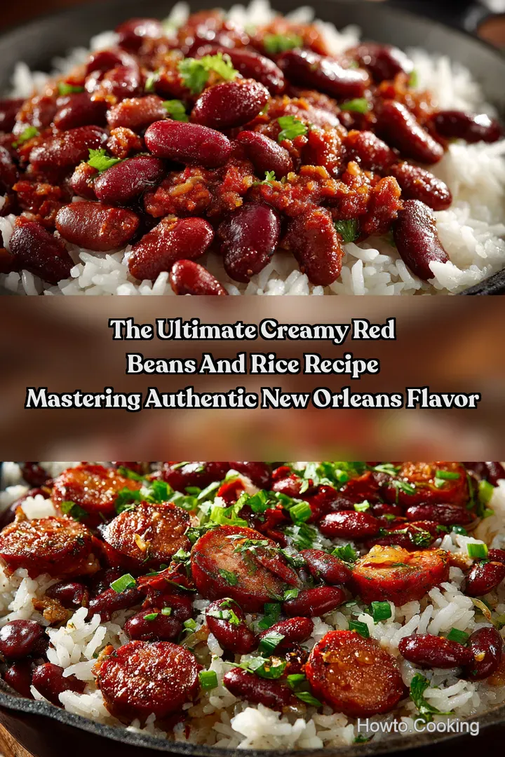 The Ultimate Creamy Red Beans and Rice Recipe Mastering Authentic New Orleans Flavor