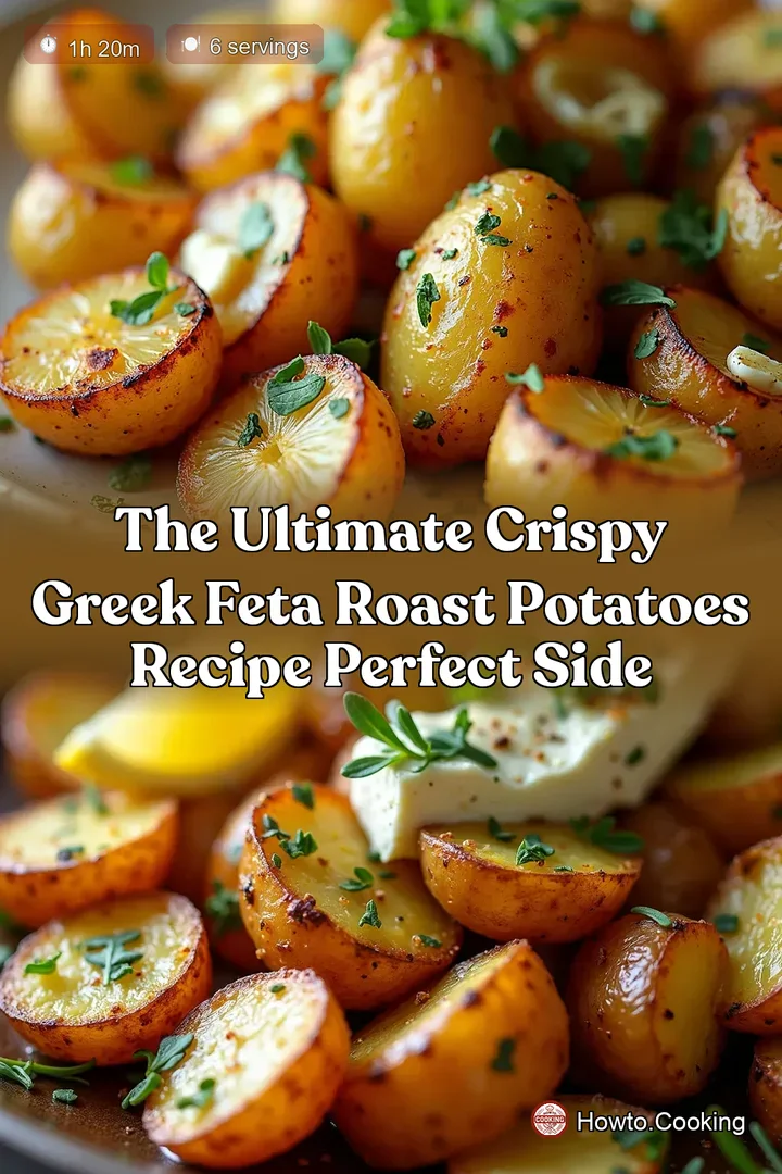 The Ultimate Crispy Greek Feta Roast Potatoes Recipe Perfect Side