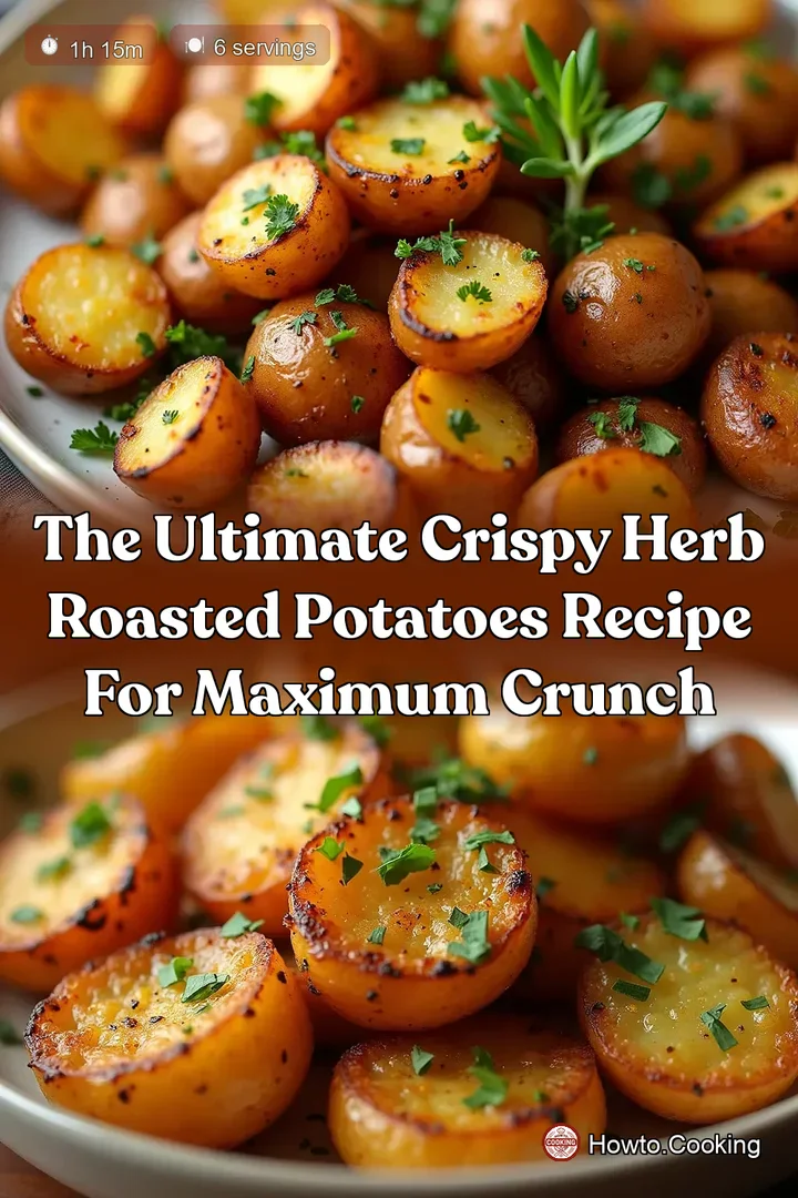 The Ultimate Crispy Herb Roasted Potatoes Recipe for Maximum Crunch
