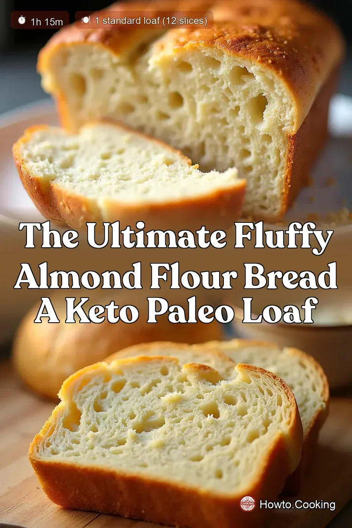 The Ultimate Fluffy Almond Flour Bread A Keto Paleo Loaf