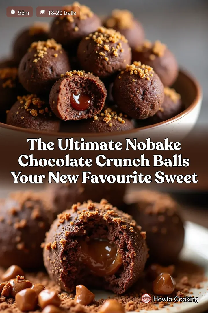 The Ultimate NoBake Chocolate Crunch Balls Your New Favourite Sweet