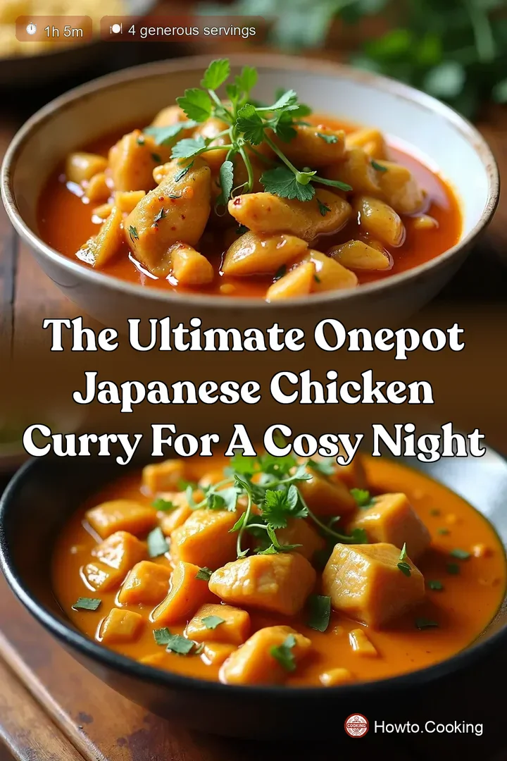 The Ultimate OnePot Japanese Chicken Curry for a Cosy Night