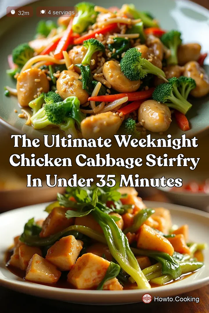 The Ultimate Weeknight Chicken Cabbage StirFry in Under 35 Minutes