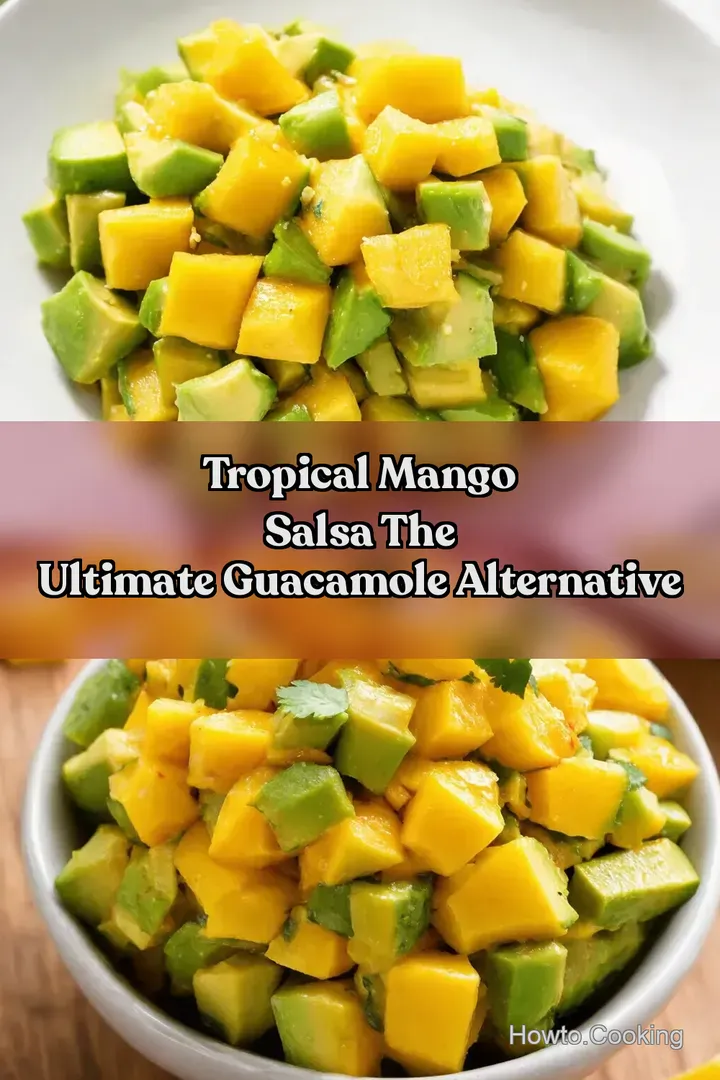 Tropical Mango Salsa The Ultimate Guacamole Alternative