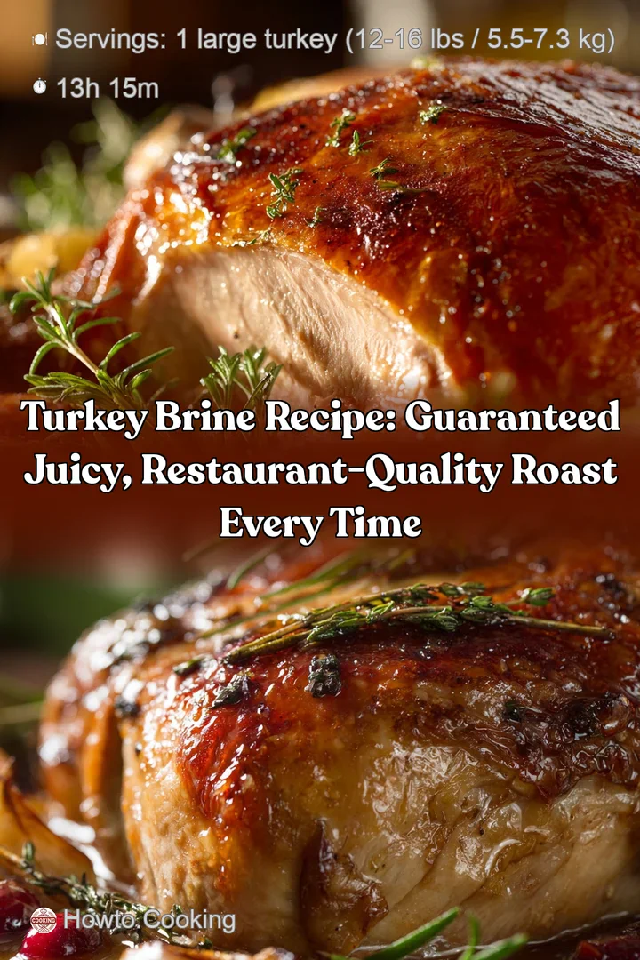 Turkey Brine Recipe: Guaranteed Juicy Restaurant-Quality Roast Every Time