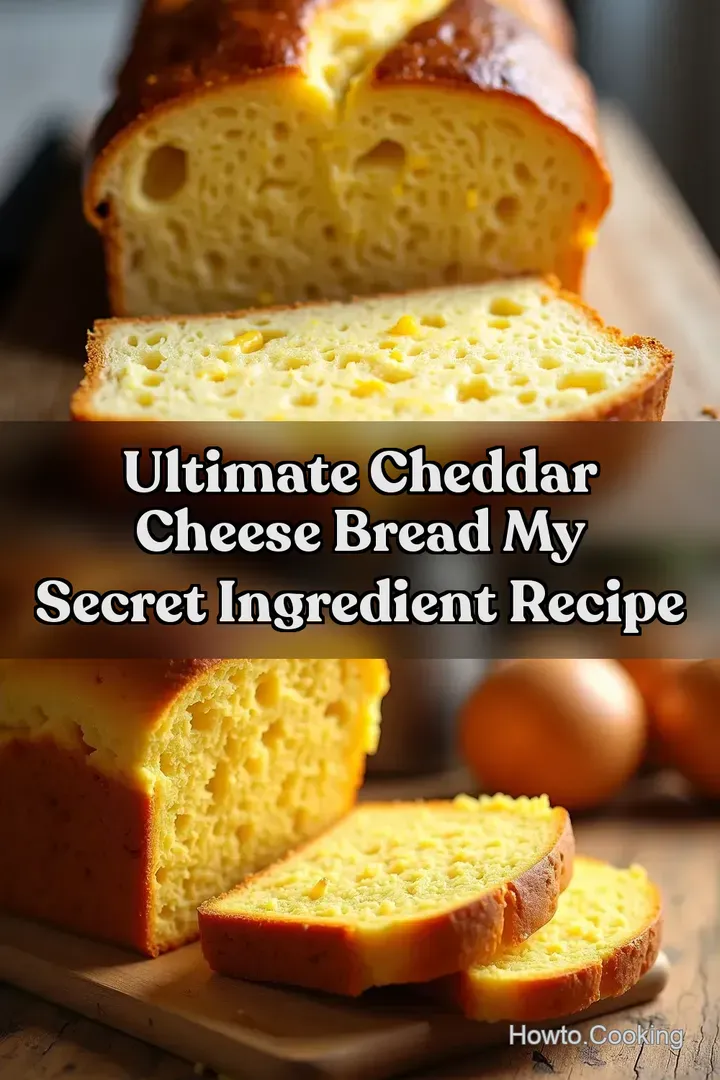 Ultimate Cheddar Cheese Bread My Secret Ingredient Recipe