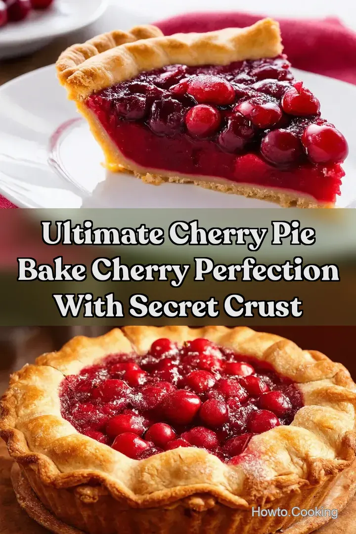 Ultimate Cherry Pie Bake Cherry Perfection with Secret Crust