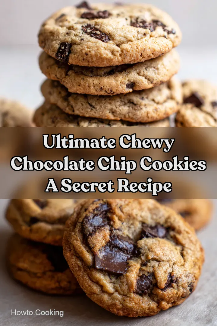 Ultimate Chewy Chocolate Chip Cookies A Secret Recipe
