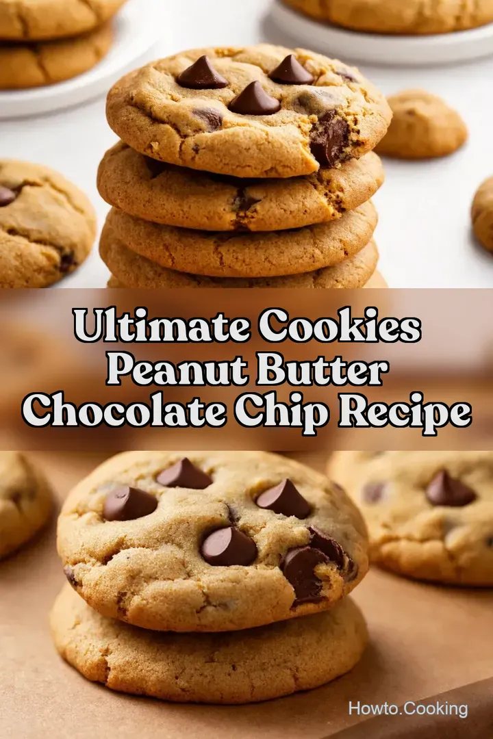 Ultimate Cookies Peanut Butter Chocolate Chip Recipe : PIN FOR LATER Ultimate Cookies Peanut Butter Chocolate Chip Recipe