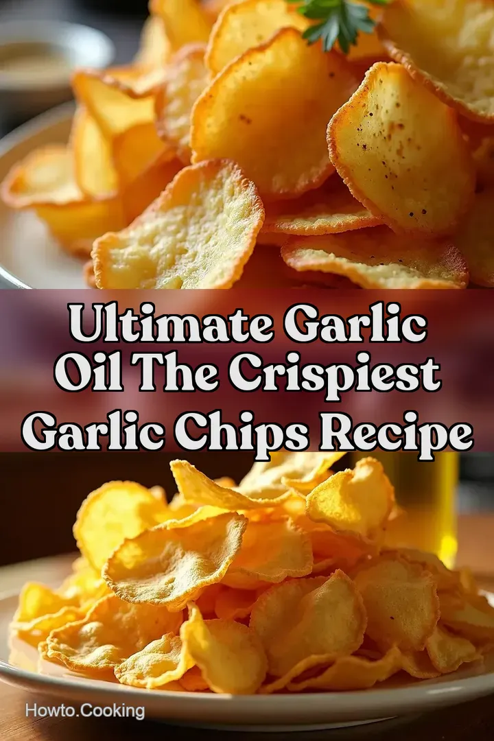 Ultimate Garlic Oil The Crispiest Garlic Chips Recipe