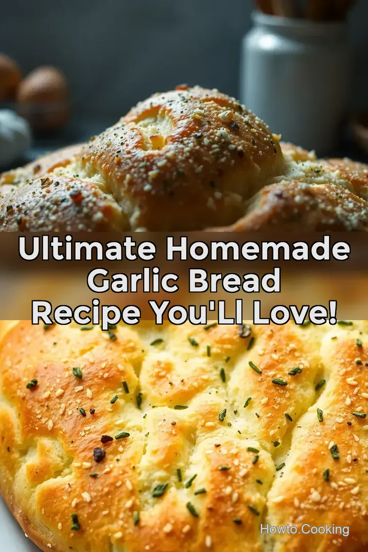 Ultimate Homemade Garlic Bread Recipe You&#039 ll Love!