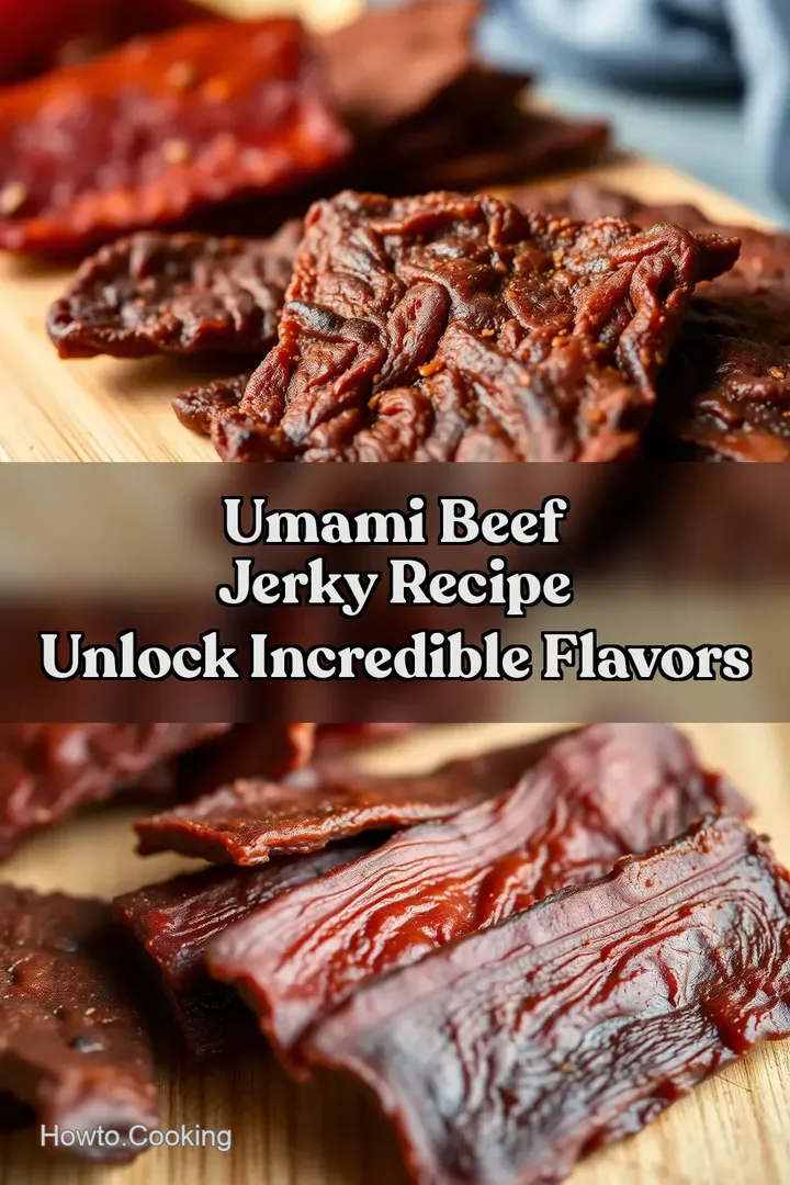 Umami Beef Jerky Recipe Unlock Incredible Flavors
