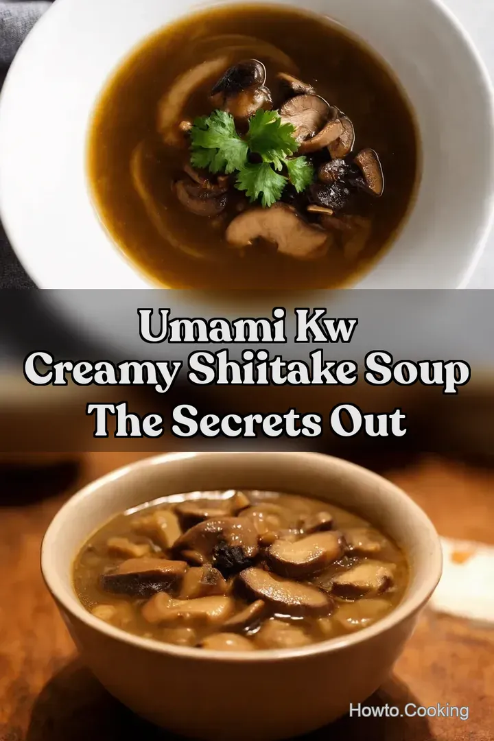 Umami kw Creamy Shiitake Soup The Secrets Out