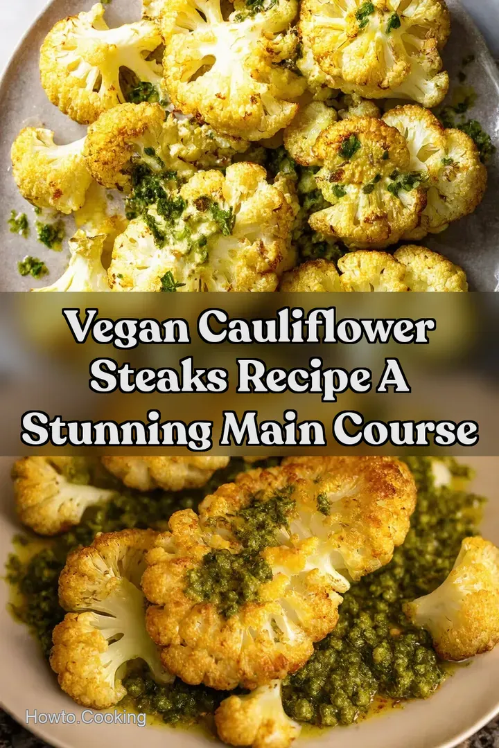 Vegan Cauliflower Steaks Recipe A Stunning Main Course