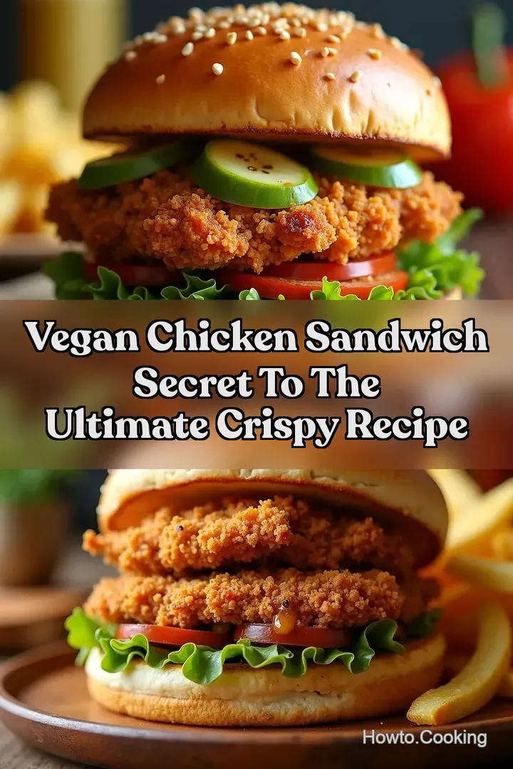 Vegan Chicken Sandwich Secret To The Ultimate Crispy Recipe