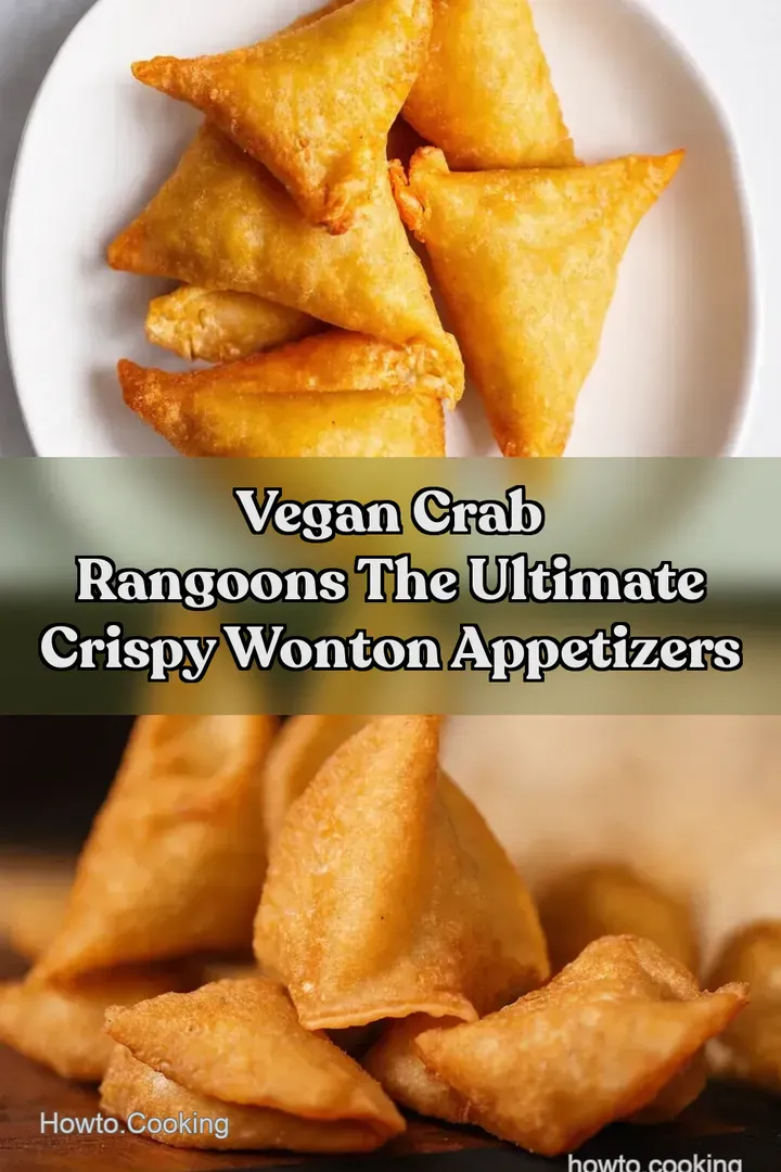 Vegan Crab Rangoons The Ultimate Crispy Wonton Appetizers