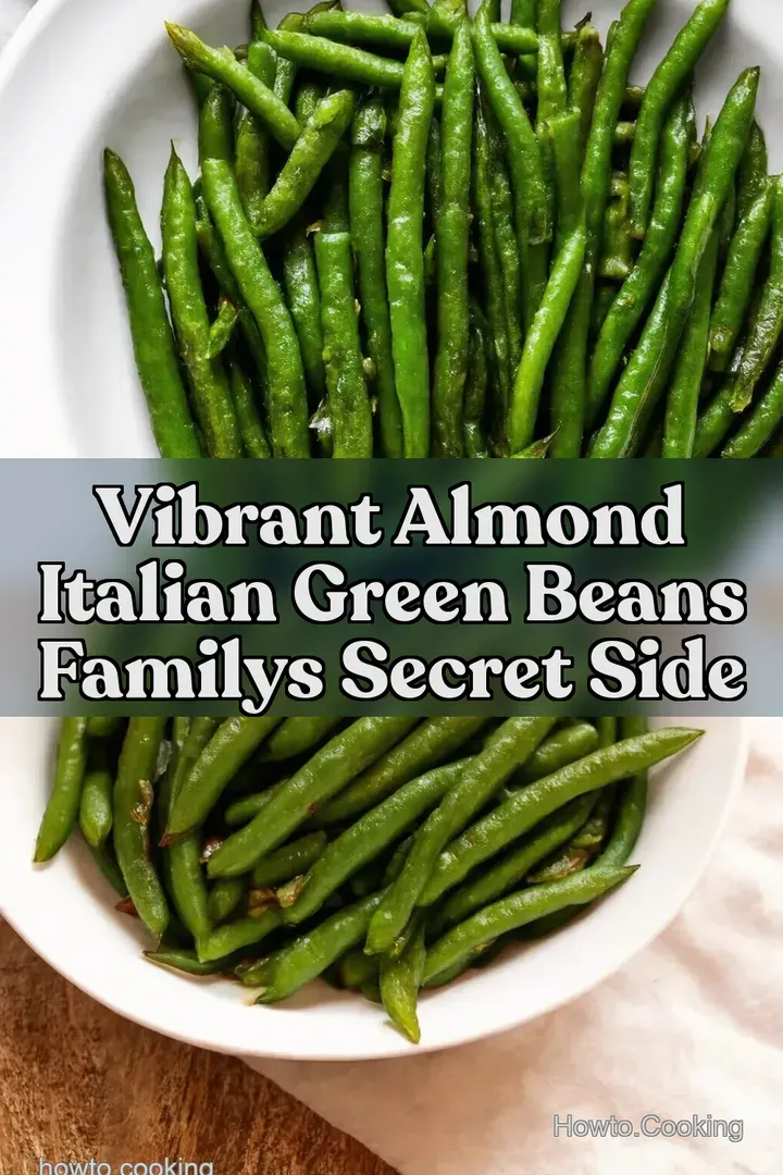 Vibrant Almond italian green beans Familys Secret Side