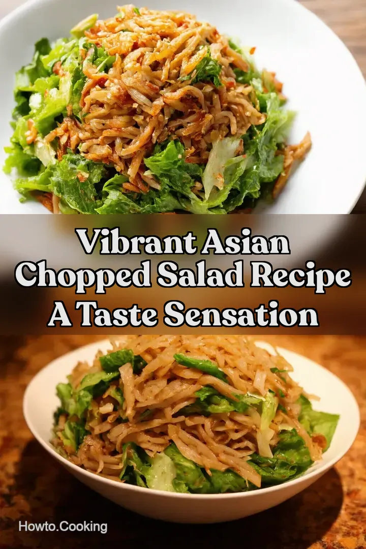Vibrant Asian Chopped Salad Recipe A Taste Sensation