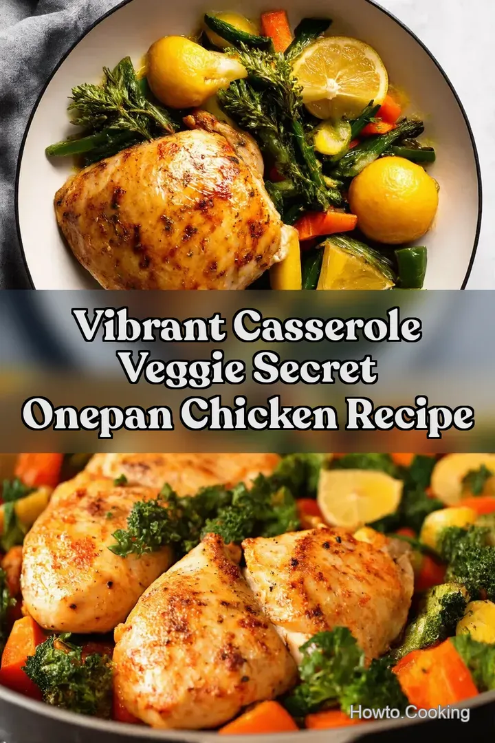 Vibrant Casserole Veggie Secret OnePan Chicken Recipe : PIN FOR LATER Vibrant Casserole Veggie Secret OnePan Chicken Recipe
