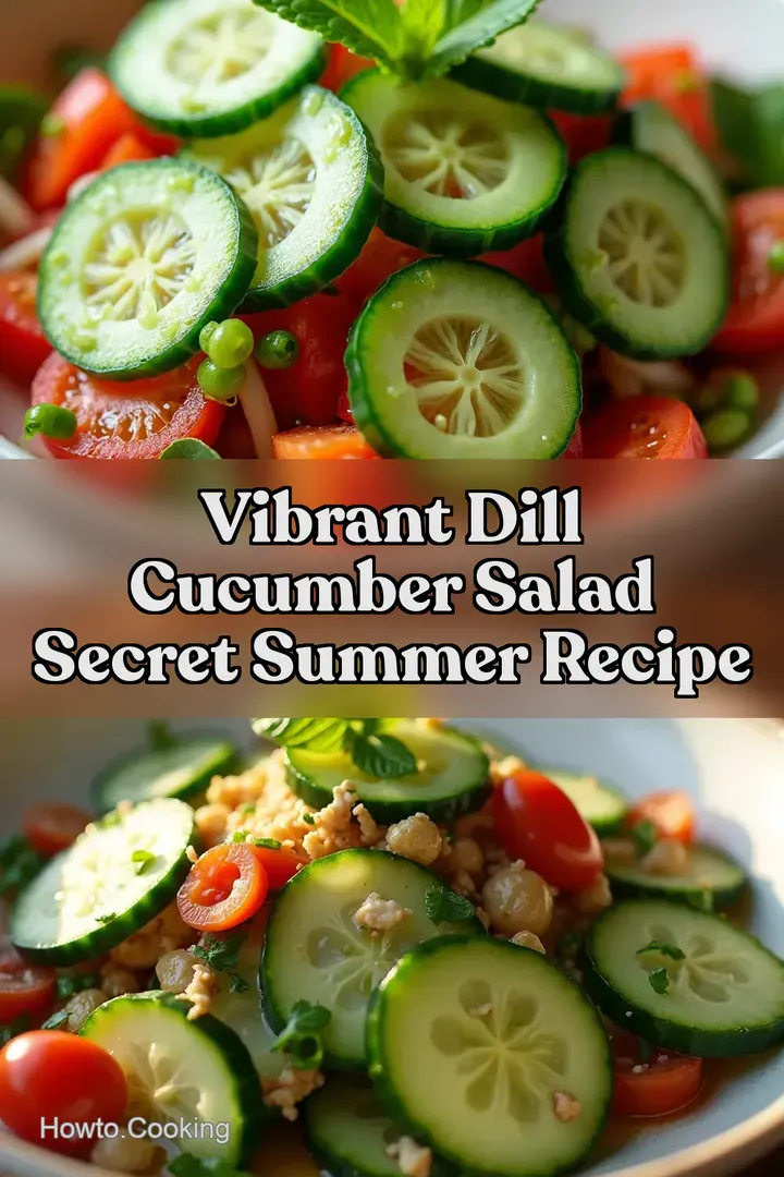 Vibrant Dill Cucumber Salad Secret Summer Recipe