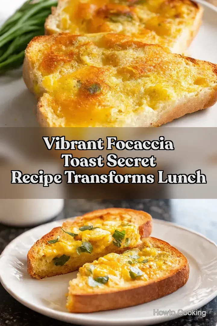 Vibrant Focaccia Toast Secret Recipe Transforms Lunch