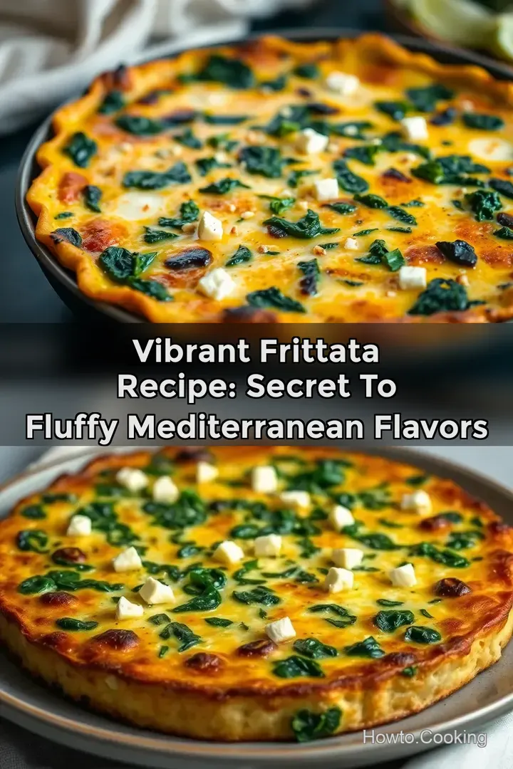 Vibrant Frittata Recipe: Secret to Fluffy Mediterranean Flavors
