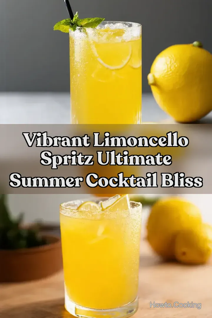 Vibrant Limoncello Spritz Ultimate Summer Cocktail Bliss