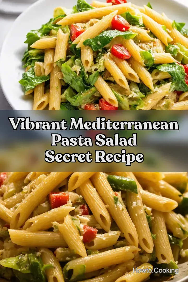 Vibrant Mediterranean Pasta Salad Secret Recipe