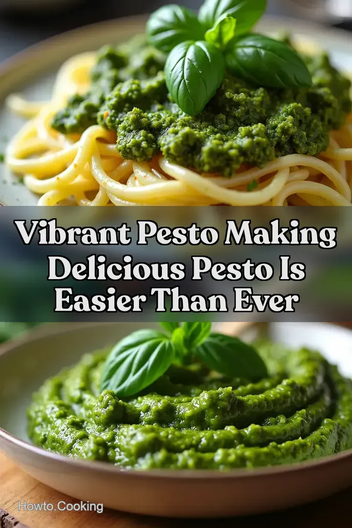 Vibrant Pesto Making Delicious Pesto is Easier Than Ever