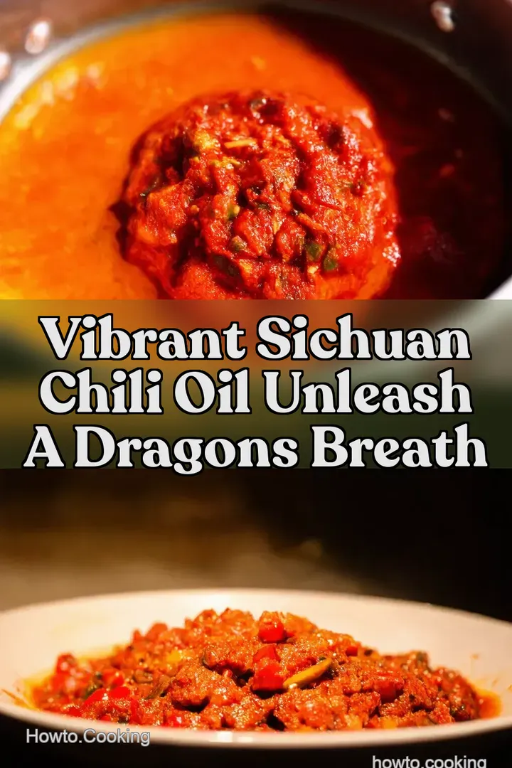 Vibrant Sichuan Chili Oil Unleash a Dragons Breath