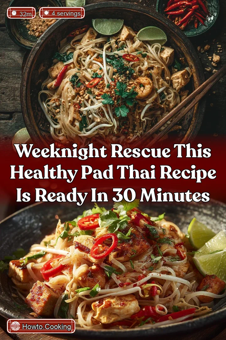 Weeknight Rescue This Healthy Pad Thai Recipe is Ready in 30 Minutes