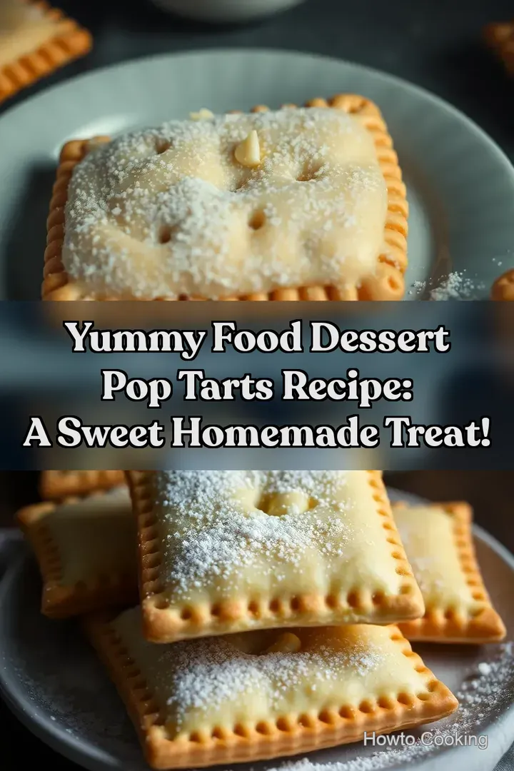 Yummy Food Dessert Pop Tarts Recipe: A Sweet Homemade Treat!