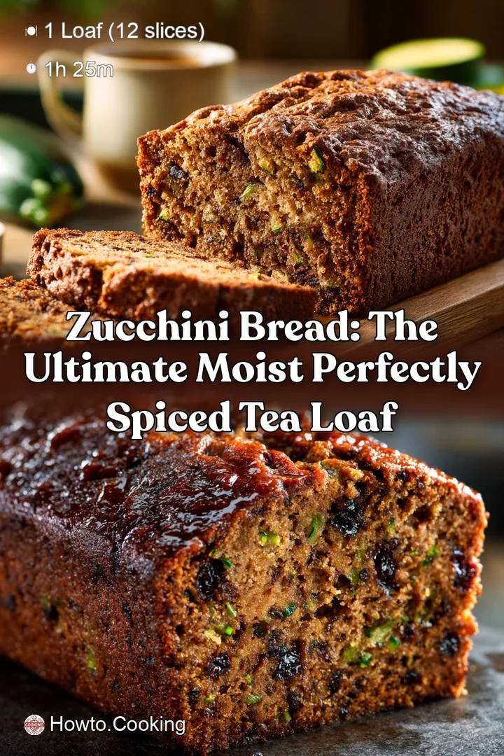 Zucchini Bread: The Ultimate Moist Perfectly Spiced Tea Loaf